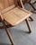 Wood 1920s Folding Auditorium Chairs, Pair of Two For Sale - Image 7 of 7