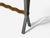 Italian Modern, Painted Glass, Ash Wood, Metal, Console Table, Italy, 1960s For Sale - Image 9 of 10