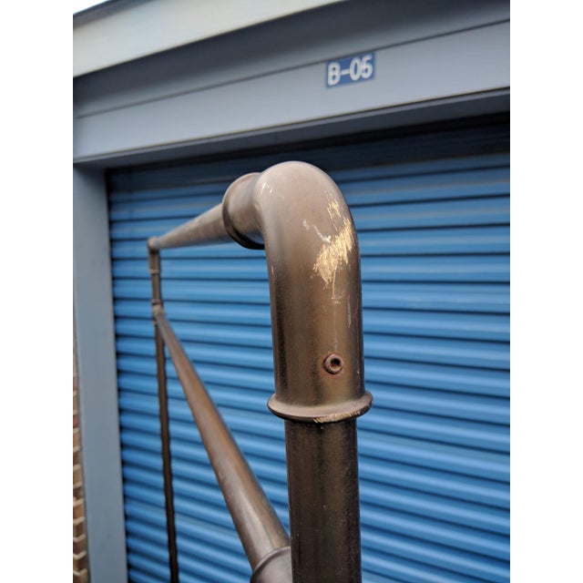 Steampunk Bronze Garment Racks A Pair Chairish