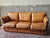 Brown Leather Sofa from Roche Bobois, 1980s For Sale - Image 4 of 11