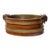 Wine Bottle Cooler, Mahogany & Brass Ram Heads, 1920s For Sale