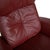 Animal Skin Cherry Red Leather Armchair from Himolla For Sale - Image 7 of 18