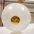 1960s Frosted Murano Glass Bowl Flush Mount For Sale - Image 9 of 10