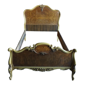 Antique French Style Twin Bed