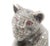 Art Deco Black Diamond 14k & Sterling Silver Panther Ring With Ruby Eyes Size 7.25 For Sale - Image 3 of 7