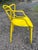 Mid-Century Modern In the Style of Philippe Starck for Kartell "Masters" Armchair in Mustard Yellow For Sale - Image 3 of 4
