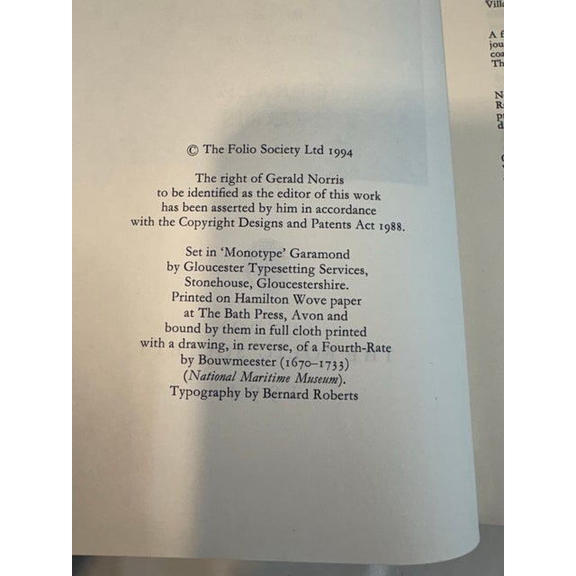 Tan Vintage Book With Awesome Co We “William Dampier” For Sale - Image 8 of 9