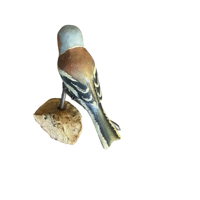 Cabin Wood Carved Bird 89 Austria For Sale - Image 3 of 4