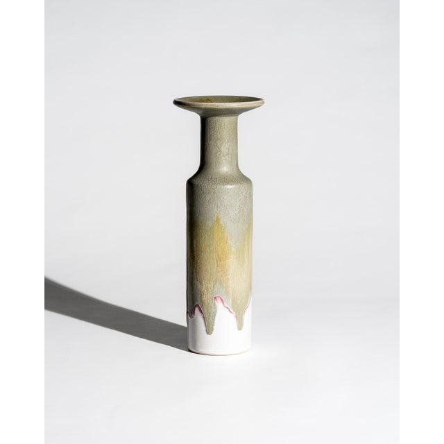 Organic Drip Glaze Ceramic Vases by Barbara Stehr, Germany, 1980s, Set of 3 For Sale - Image 9 of 18