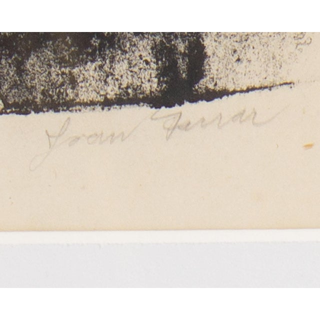 Abstract Lithograph Print by Joan Farrar For Sale In Indianapolis - Image 6 of 8