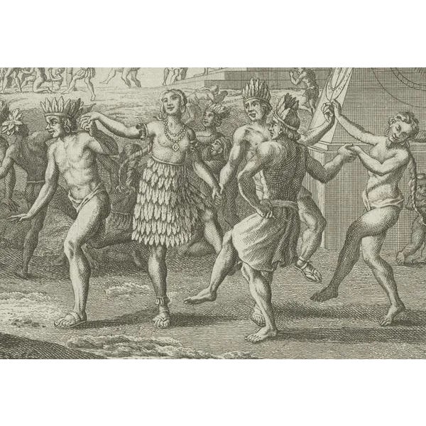 Portlock, Mexican Festivities in the Age of Discovery, 1794, Engraving For Sale - Image 6 of 8
