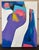 David Mac Innes Abstract Painting on Canvas Signed by Artist For Sale - Image 9 of 9