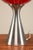 Large Space Age Table Lamp with Glass Shade from Erco For Sale - Image 10 of 13