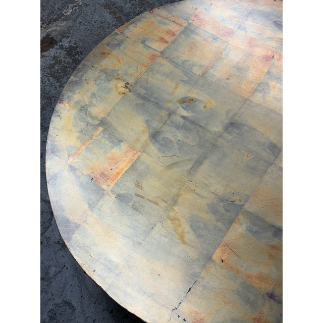Wood Gumps San Francisco Round Coffee Table For Sale - Image 7 of 12