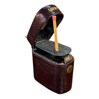 Art Deco Automatic Strike Vesta Lighter, 1925 For Sale