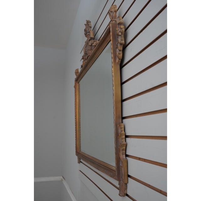 Age: Approx: 20 Years Old Details: Urn Carved Top Beveled Glass Fine Carved Details High Quality Construction French Style...