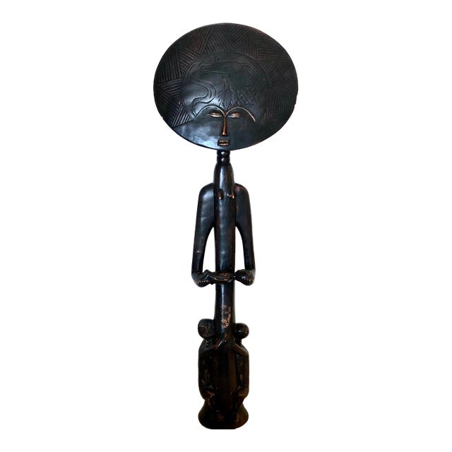 Ashanti Fertility Doll, Ghana, Early 20th Century For Sale