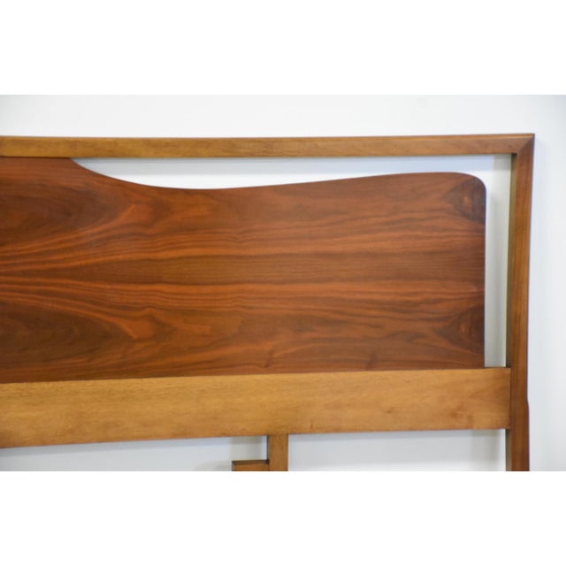 Walnut Queen MCM Headboard Chairish