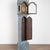 Early 19th century tall Swedish grandfather clock, crafted in pine. The (old but not original) blue painted finish has...