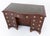 WMahogany Victorian serpentine kneehole desk This desk is raised upon bracket feet Circa 1890 Offered in great shape....