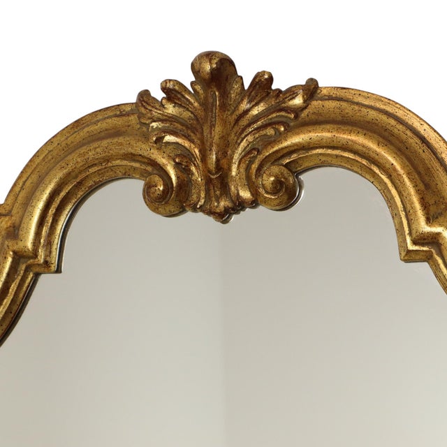 Gold Baroque Style Mirror from Deknudt, 1970s For Sale - Image 8 of 18
