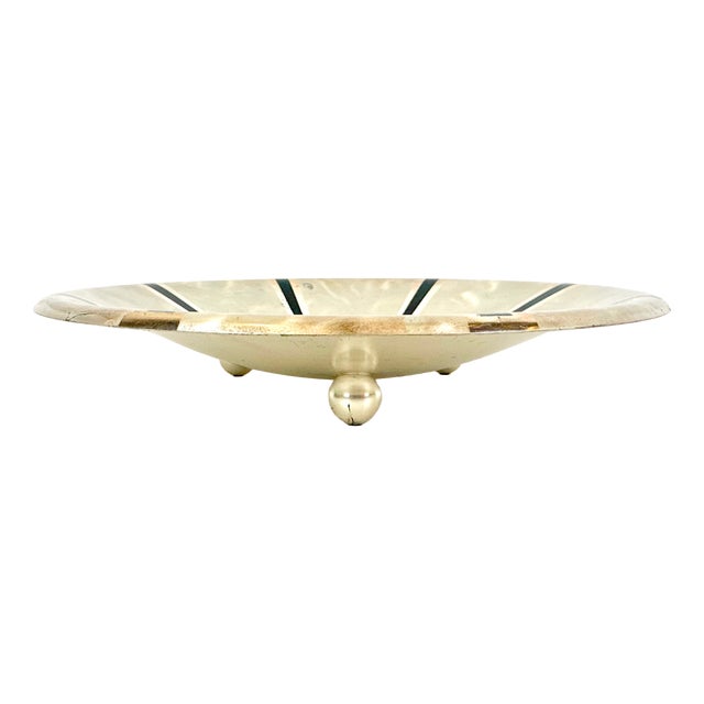 Art Deco Silver-Plated Ikora Bowl from WMF, 1950s For Sale