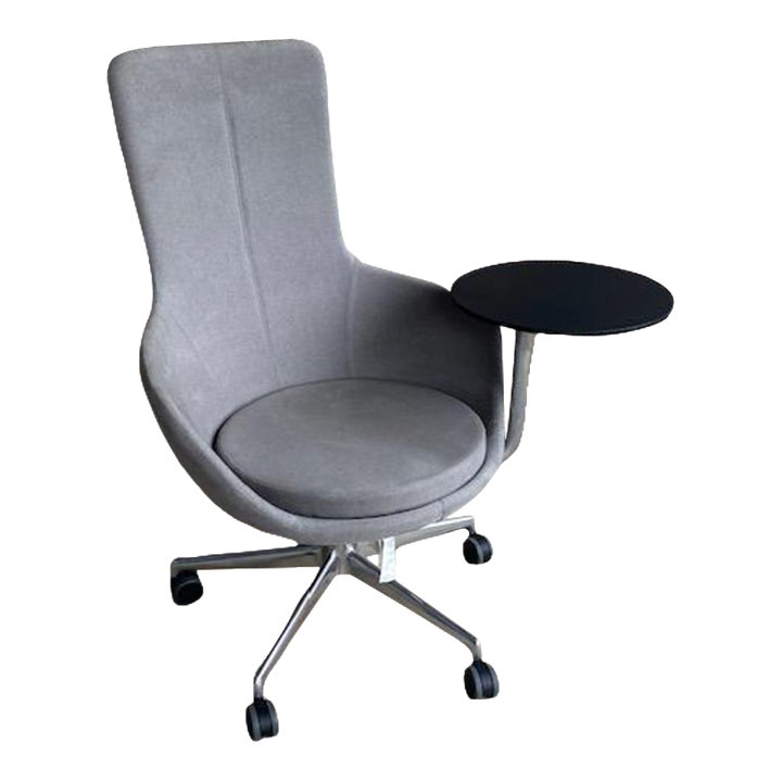 Keilhauer Juxta High Back Tablet Chair Chairish