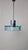 Vintage Blue Glass Pendant Light by Flavio Poli for Seguso, in Very Good conditions. Designed 1960 to 1969 I have official...