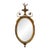 Early 20th Century Adam Style Neoclassical Giltwood Oval Mirror With Urn Crest For Sale