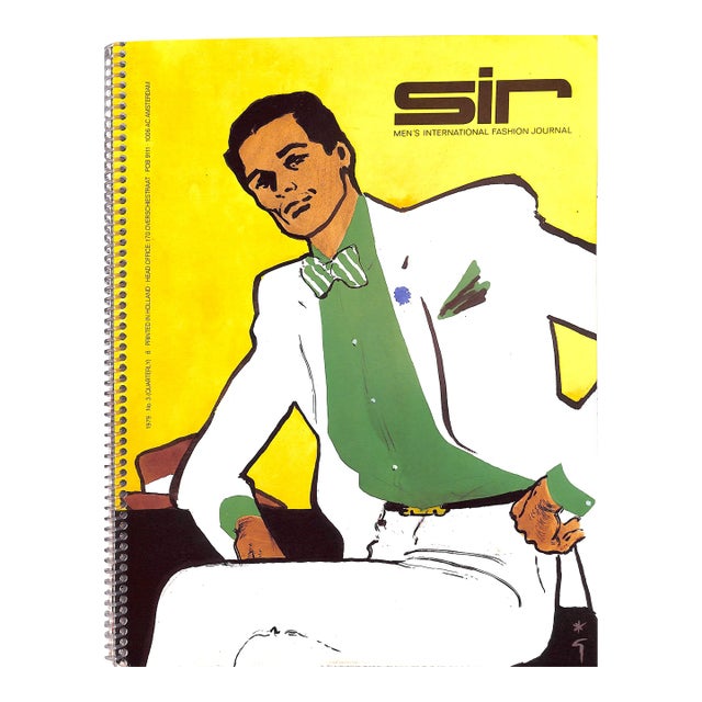 Sir Men's International Fashion Journal 1979 No. 3 For Sale
