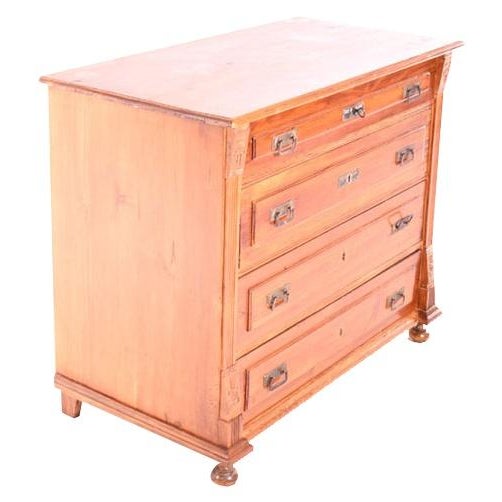 Antique Rustic Chest of Drawers in Pine, 1890s For Sale - Image 9 of 9