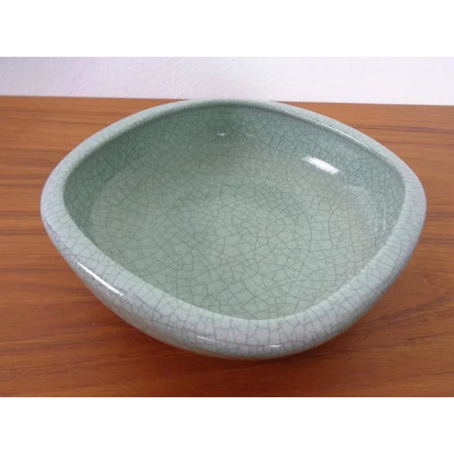 Craquele Glaze Ceramic 5749 Bowl by Friedgard Glatzle for Karlsruher Majolika, 1950s For Sale - Image 12 of 13