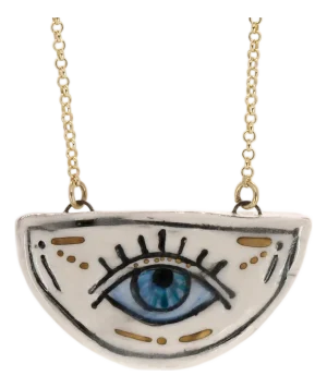 Watchful Evil Eye Pendant Protection Necklace
