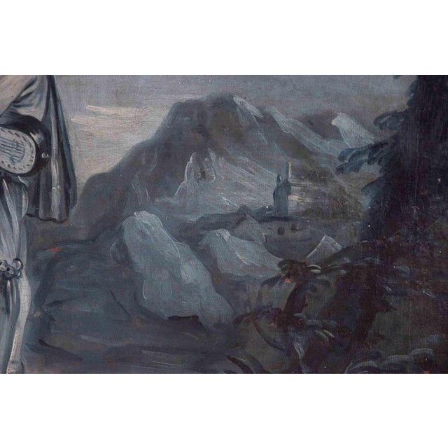 Gallant Scenes, Oil on Canvas, 18th Century, Set of 2 For Sale - Image 4 of 6