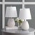Kate Table Lamp in White - a Pair For Sale In Philadelphia - Image 6 of 9