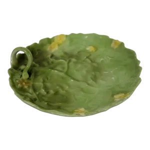 Barvarian Green Lily Pad Trinket Dish
