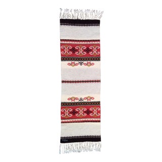 Norwegian Wool Table Runner For Sale