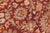 Shabby Chic 1990's Pak-Persian Burgundy/Grey Wool Rug - 6'0'' X 9'4'' For Sale - Image 4 of 9