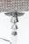 Italian Visionaire Isotta Chain Link Luxury Silver Table or Console Lamp For Sale - Image 9 of 11