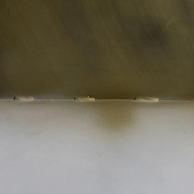 Cyrus Side Table, Aged Brass For Sale - Image 9 of 9