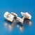 Silver 1990s Georg Jensen Estate Bambo Cufflinks Sterling Silver, 2 Pieces For Sale - Image 8 of 12