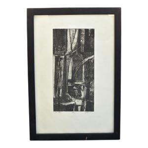 Rare Jean-Michel Atlan French Litho Print - La Foi Le 14/20