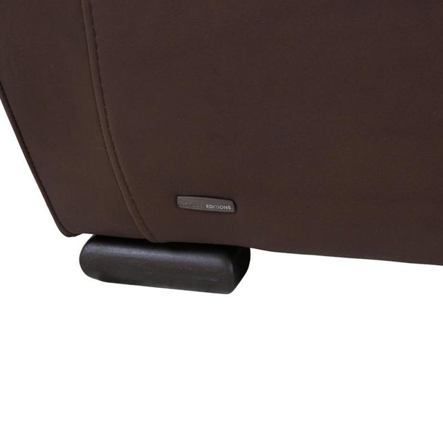 A399 3-Seater and 2-Seater Sofas in Dark Brown Leather from Natuzzi Editions, Set of 2 For Sale - Image 16 of 18