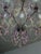 Metal 1950s Strass Swarovski Crystal Santa Maria Murano Glass & Brass Pink Chandelier For Sale - Image 7 of 12