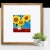 Wood Sunflower Oil Painting Contemporary Impressionist Art For Sale - Image 7 of 12