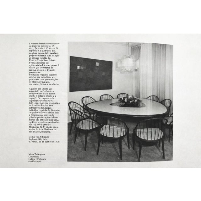 Curva Chair in Rosewood & Caning, Joaquim Tenreiro, 1960s For Sale - Image 13 of 14