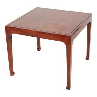 Vintage Square 'Ming' Dinette or Card Table by Henredon For Sale