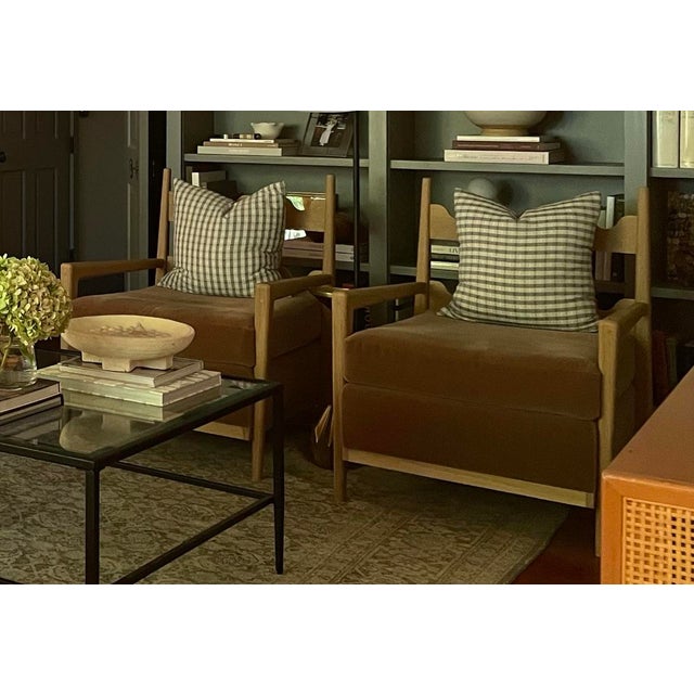 Jean Royère Jean Royere Inspired Scallop Back Chairs- Set of 2 For Sale - Image 4 of 9