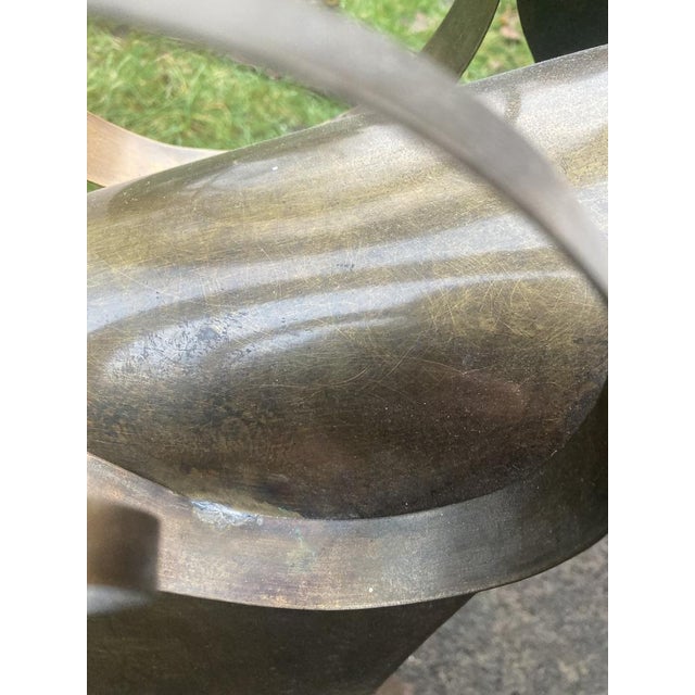 Large Handmade Ram Sculpture in Brass, 1970s For Sale - Image 15 of 18