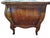 1980s Vintage Drexel Heritage French Provincial Fruitwood Bombe Bombe Low Commode Nightstand Chest For Sale - Image 5 of 13
